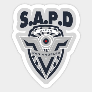 San Angeles SAPD Sticker